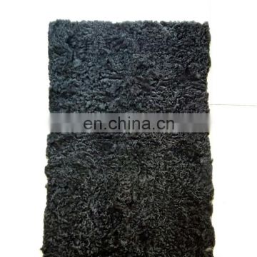 New products black persian lamb fur plate