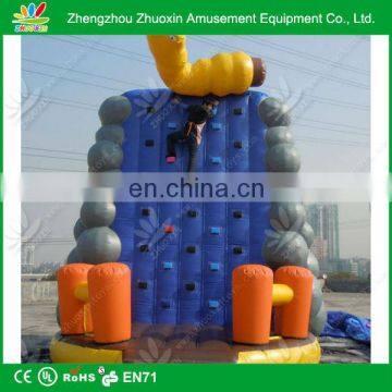 Sporting Playground Inflated Mountain Climbing Wall inflatable climbing gear