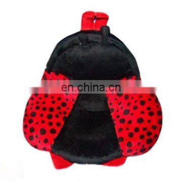 2015 Popular products for kids school bag ladybug plush bag