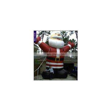 Inflatable santa