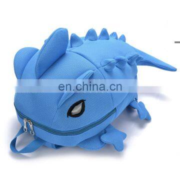 Students Personality School Bag Whimsy Travel Bag Creative Chameleon Cartoon Backpack Dinosaur Monster Backpacks photo-2