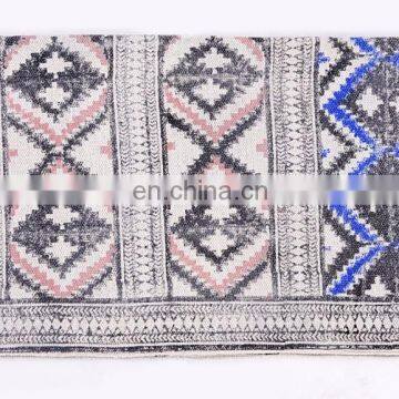 Indian 2017 Hand Block Print Rug Hand Woven Floor Mat Throw Large 3X5 Feet Runner Carpet photo-3
