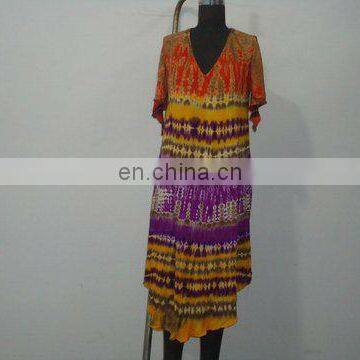 Rayon Tie Dye Dress