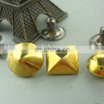 wholesale fancy fashion square rivets different style metal rivet