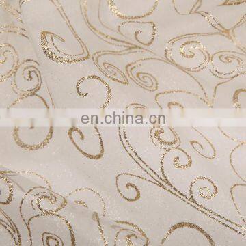 2015 Best Quality China Wholesale Spraying Organza Textile Fabric