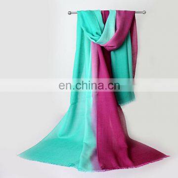 Fashion 100% acrylic soft feeling pashmina scarf for winter