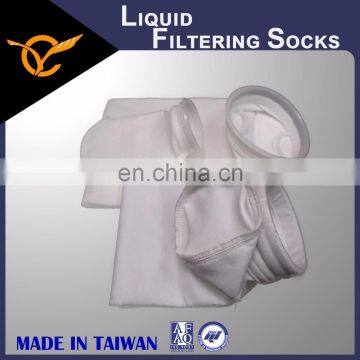 Hydrolysis Resistant High Strength Polyester Liquid Filtering Socks