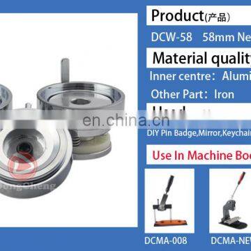 New Diameter 58mm Interchangeable Button Badge Making Machine Mould photo-3