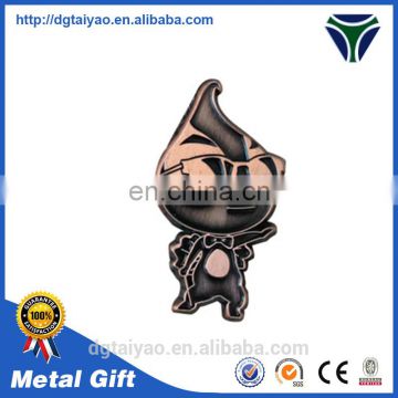 High quality Funny design antique plating lapel pins