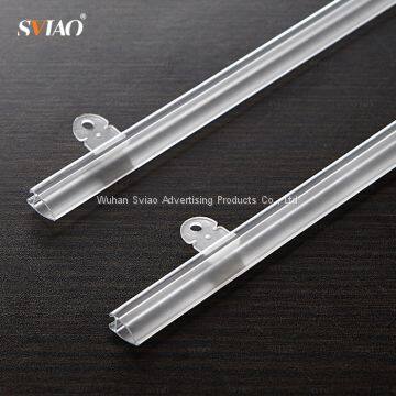 High Quality Snap Rails PVC Material Poster Hanger Clip For Poster Hanging With 26cm,40cm,45cm,55cm,60cm,80cm,100cm,120cm photo-4
