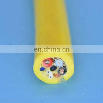 Underwater polyurethane 7 core coax cable