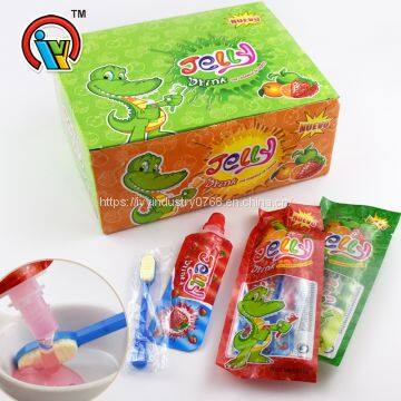 Toothpaste Jam and Toothbrush Candy