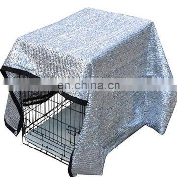 aluminum shade net 100% HDPE with UV screen mesh