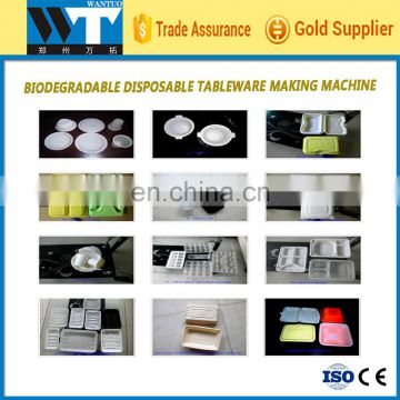 packing box making machine biodegradable disposable tableware Snack box making machine