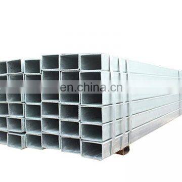 Hot Dipped Galvanized Welded Rectangular / Square Steel Pipe / Tube / Hollow Section