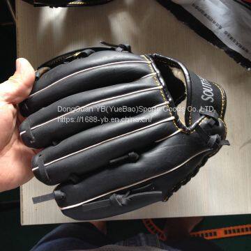 fashion Zebra-stripe kip leather baseball glove