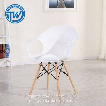 DC-6002 Topwell High Quality Plastic Chair Lounge Chair Modern Dinig Chair photo-5