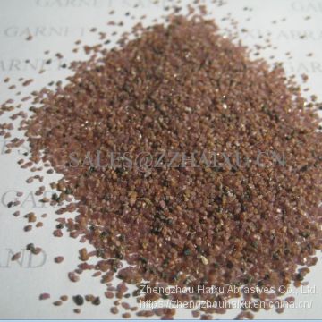 Abrasive low dust almandine garnet abrasive for sandblasting