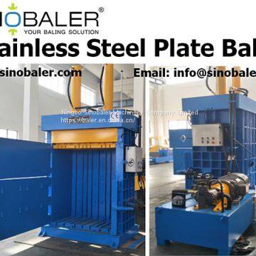 Stainless Steel Plate Baler Machine