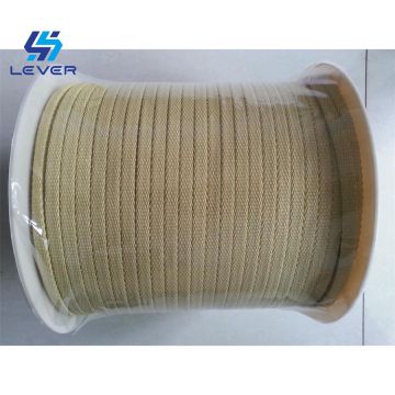 Kevlar Fiber Rope used on Glass Tempering Furnace 10 x 5mm