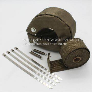 Basalt LAVA TITANIUM Exhaust Wrap photo-5