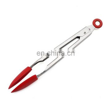 Premium Stainless Steel Silicone Kitchen Tongs