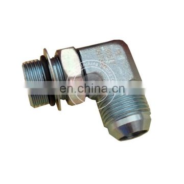 QSM11 diesel engine parts 3047340 Male Union Elbow Turbocharger Oil Drain Connection Elbow