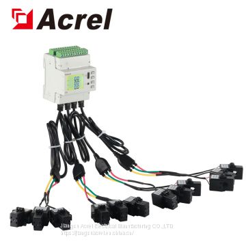 Acrel ADW210 three phase din rail multi-loop power meter IOT with RS485/ multi channel energy meter