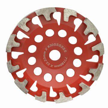 Diamond grinding wheel for edge grinding of cup wheel