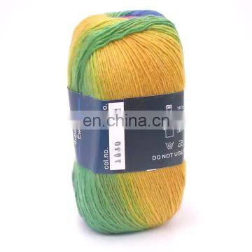 100g merino wool yarn super chunky wool rainbow yarn for wool yarn