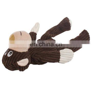 Wholesale Designer Hot Interactive Large Stuffed Plush Monkey Squeaker Pet Dog Toys photo-6