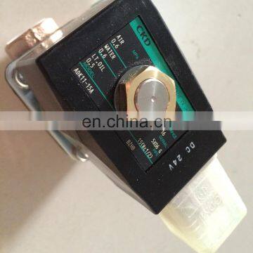 CKD  Pneumatic Solenoid Water Valve ADK11-15A-B2HB-DC24V  Copper Material