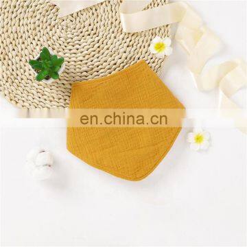 Custom Organic Cotton Super Soft High Absorption Baby Bibs Bandana photo-5