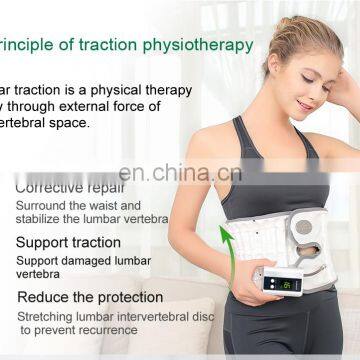 Leawell Auto Pump Design Decompression Back Belt For Spinal Lumbar Tration And Back Support photo-5