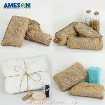 Green Honeycomb Attractive Presentation Kraft Paper Wrap Roll photo-5