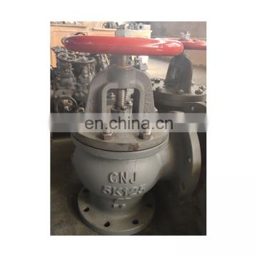 2021 Manufacturer Hot-selling Standard Cast Iron Globe Valve JIS F7354 5K Cast Iron Angle Valve