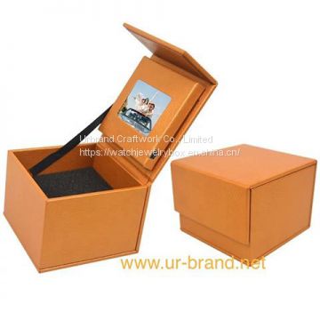 Popular Custom Design Friendly Paperboard LCD Screen Video Flower Luxury Gift Box