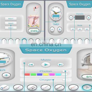 Oxygen Facial Skin Care Spa Silk Peel Machine Hydro Dermabrasion Machine Portable