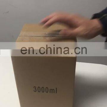 Медицинские лабораторные низкие прозрачные стеклянные градуированные стаканы-мешалки