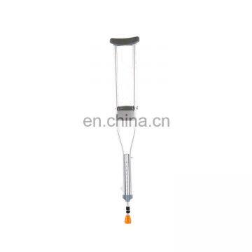 Thickened Non Slip Stainless Steel Underarm Medical Crutch Adjustable Lifting Crutch Underarm Crutch