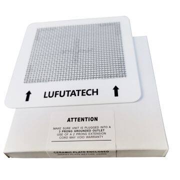 Lufuta Universal Ceramic Ozone Plates 4.5'X4.5