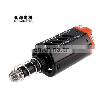 chihai motor CHF-480WA-8014T N35 Nd-Fe-B  high torque AEG Motor with ball bearing Long Axis for M4A1-J9 ACR-J10  blaster gel toy