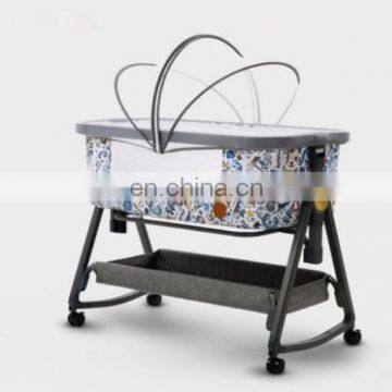 Multifunction Baby Crib Portable Bedside Sleeper Foldable Lightweight Bassinet photo-3