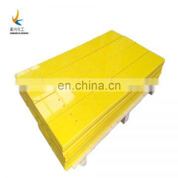 Polyethylene Yellow 15-20 Mil Solid Hdpe Plastic Engineering High Elongation Panel Hdpe Sheet