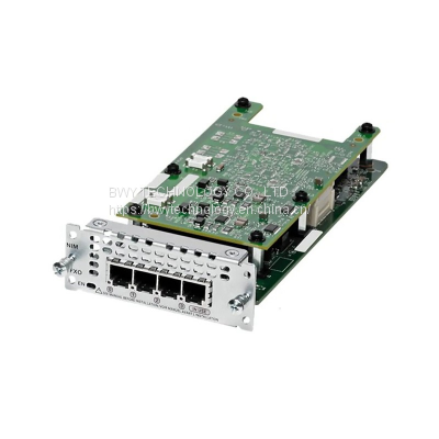 NIM-4FXO 4-port Network Interface Module FXO