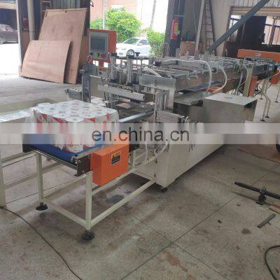 Semi Automatic Double Decks Toilet Paper Rolls Packing Machine