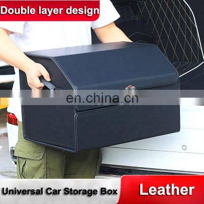 Universal Car Storage Box Foldable Trunk Collapsible Storage Box Car Trunk Organizer For Universal Cars photo-2