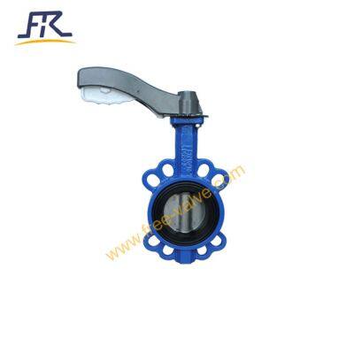Lever Operated Wafer Resilient Butterfly Valve photo-3