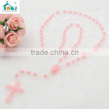 Lead Free&Nickel Free Plastic Cross Necklace Catholic Rosary Best Selling photo-2