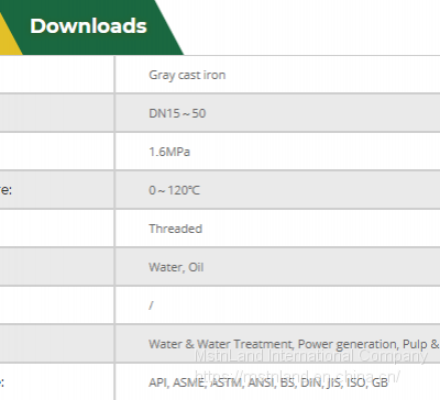 Mstnland Y-TYPE INTERNAL THREAD CAST IRON PIPELINE FILTER photo-2